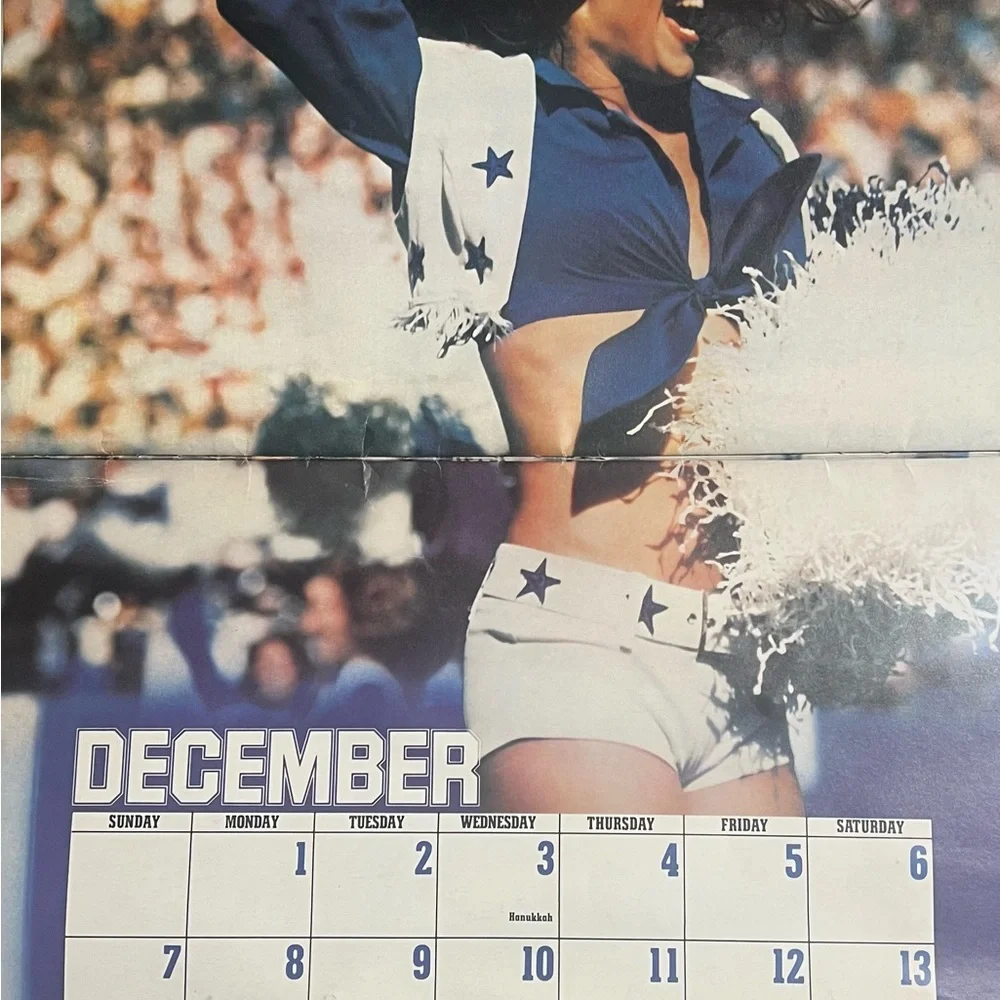 Dallas Cowboys Cheerleaders 1980 Calendar